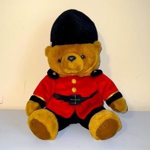 Keel Toys Guardsman Plush Teddy Bear Buckingham Palace British 15"